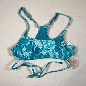B.SWIM Belize Bralette Swimsuit Bikini Top, Small